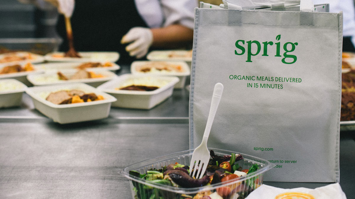 An image of a salad prepared by Spring in San Francisco, California.